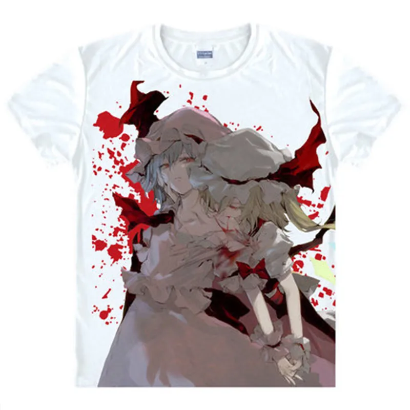 7 Футболка Touhou Project Kirisame Marisa Hakurei Reimu Yagokoro Eirin Ремилия Скарлет Touhou Project футболка Аниме футболки Camisetas - Цвет: 7