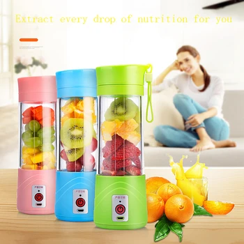 

USB Portable Commercial Grade Blender Mixer Juicer High Power Food Processor Ice Smoothie Bar Fruit Blender