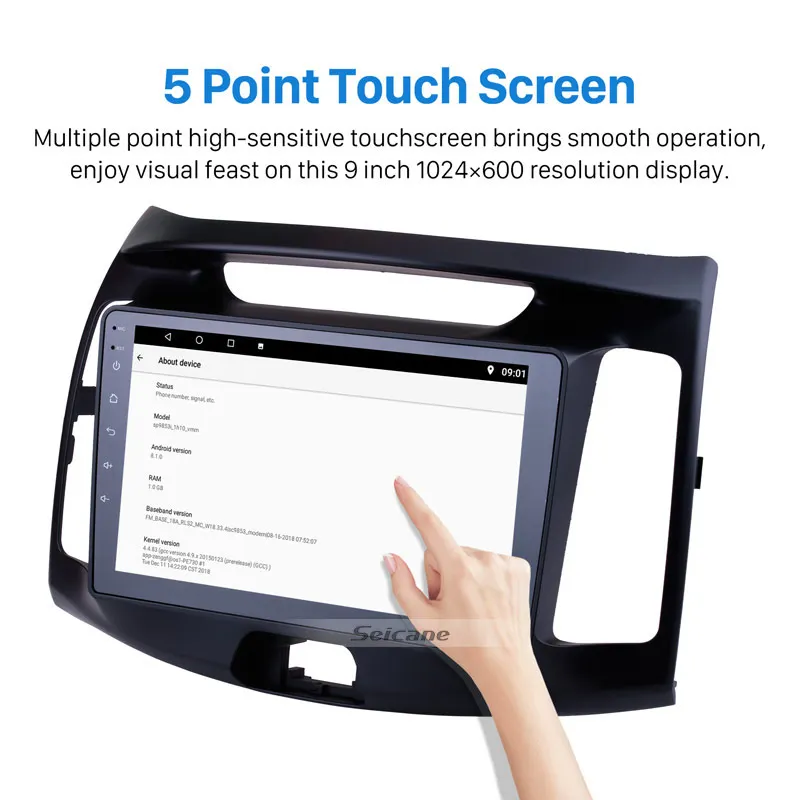 Top Seicane Android 9.0 9 inch Car GPS Radio CAR Multimedia Player For Hyundai Elantra 2011 2012 2013 2014 2015 2016 2Din Head Unit 1 Top Seicane Android 9.0 9 inch Car GPS Radio CAR Multimedia Player For Hyundai Elantra 2011 2012 2013 2014 2015 2016 2Din Head Unit 1