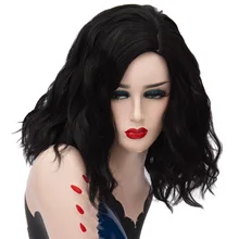 Женские шиньоны синтетические парики для женщин термостойкие косплей волосы фиолетовый розовый блонд парик