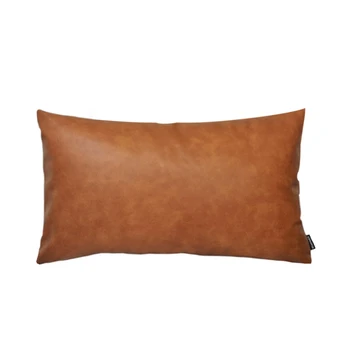 

Waist Pillowcase for Sofa Bed Sofa Decoration, Rectangular Decorative Cushion Cover Brown