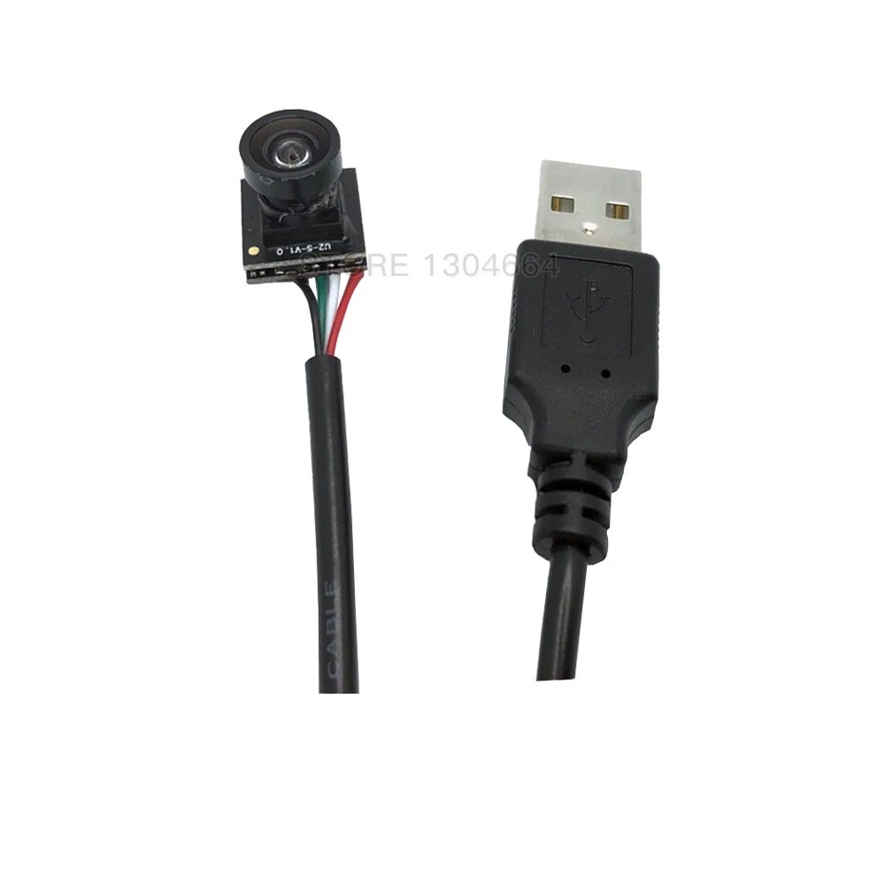 HD 720P широкоугольный объектив видеонаблюдения UVC USB камера мини модуль печатная