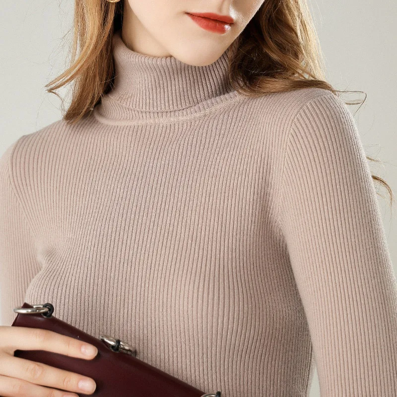 sweaters Autumn Winter sweater women turtleneck Cashmere sweater women pullover women knitwear sweater winter 2019 fashion tops
