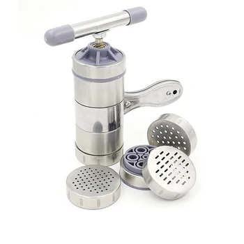 

Multipurpose Home Use Manual Noodle Machine Pasta Maker Noodle Press Machine Juice Squeezing Machine with 5 Different Blades