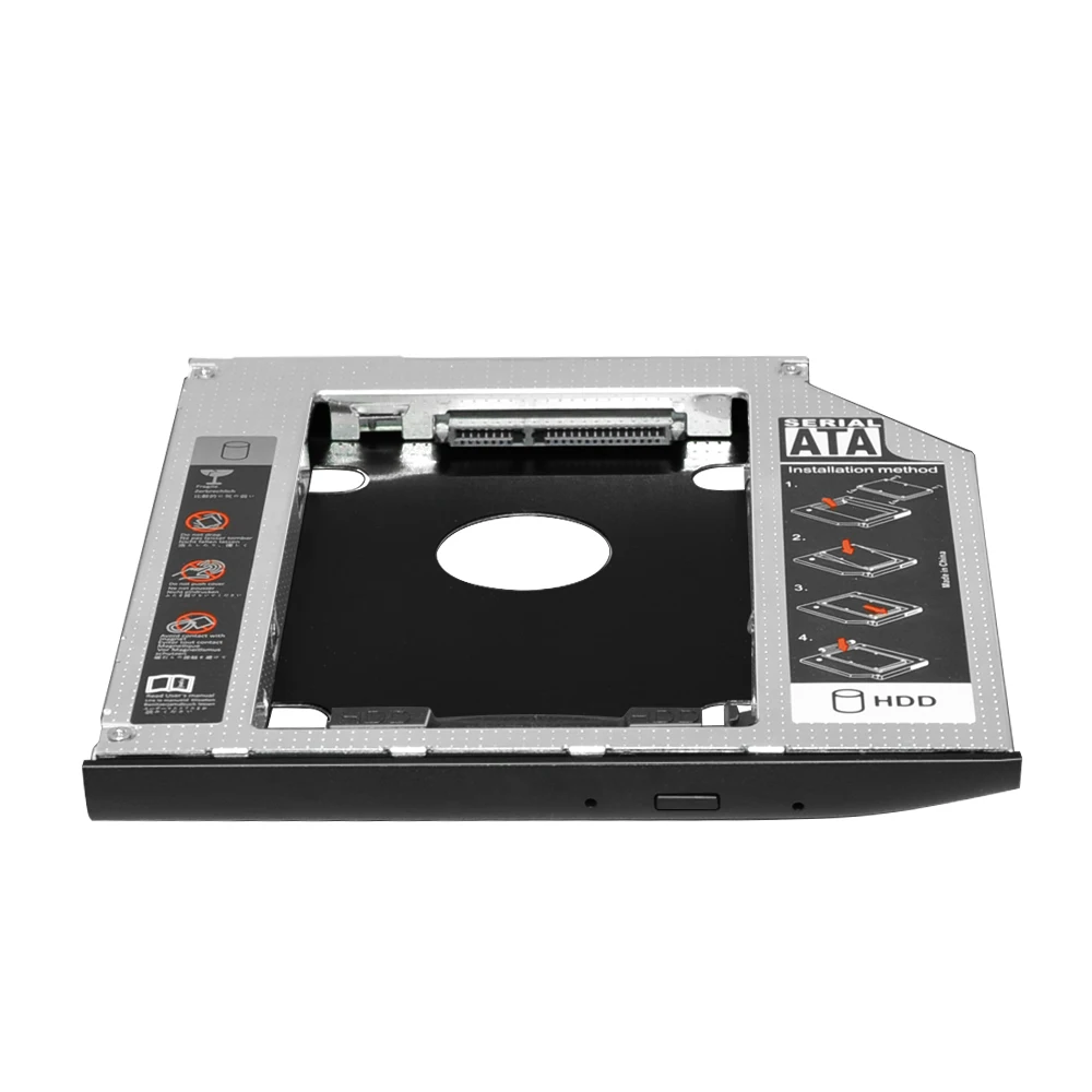 hp 2530 2540p Aluminum9.5mm SATA 3.0 2.5&quot Universal HDD Caddy Case Enclosure Adapter DVD Hard Box For CD Optibay | Компьютеры и