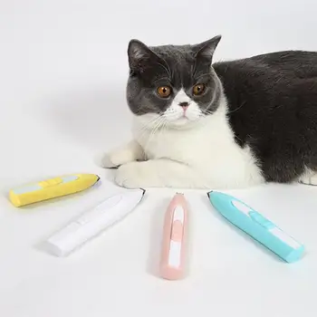 

1 Pc Electric Pet Dog Cat Electric Hair Grooming Tool Pets Beauty Tool Paw Hair Trimmer Cat Without Battery
