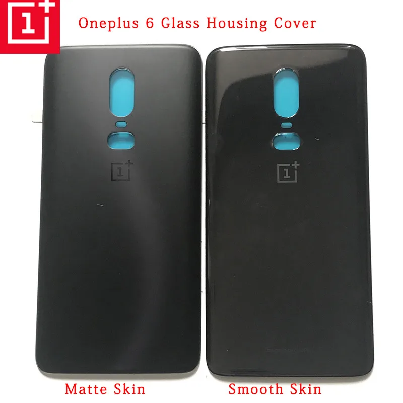ONEPLUS 6 стекло задняя крышка корпуса Замена Задняя Дверь чехол батареи для Oneplus 1+ 6 six с объективом камеры стекло