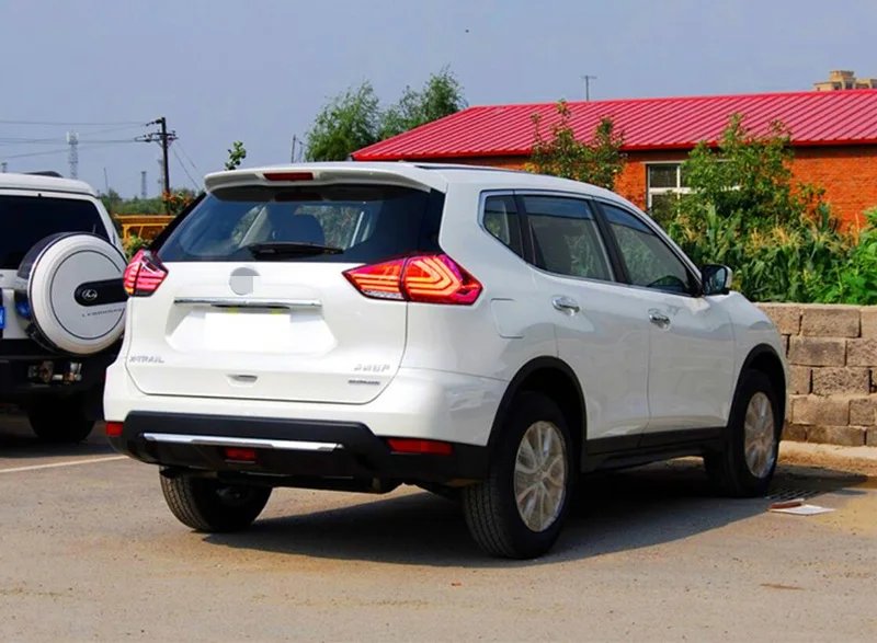 Для Nissan X-trail Автомобильные светодиодные задние фары DRL+ тормоз+ функция сигнала поворота