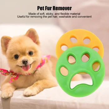 

2PCS Pet Accessories Sticky Hair Remover Dog Cat Fur Removal For All Clothing Non-Toxic Non-Allergic Reusable And Easy To Clean