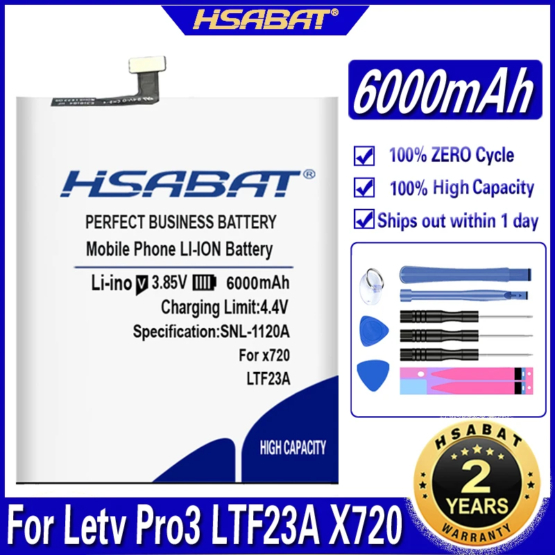 Аккумулятор HSABAT LTH21A для Letv Le Max 2 Max2 5 7 дюйма X820 X821 X822 X829 LeMax2 LTF23A Pro 3 Pro3 X720 X722