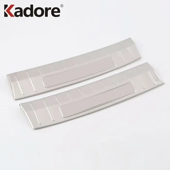 

For Volkswagen T-Roc TROC 2017 2018 2019 Stainless Steel Rear Inner Bumper Protector Trim Door Sill Scuff Cover Plate