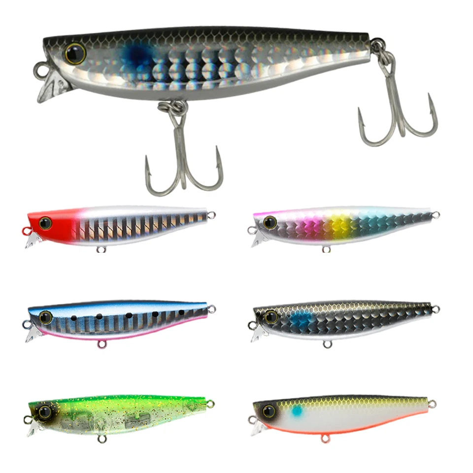 

1Pcs Fishing Tool Bait Accessories 60MM 10G Sinking Submerged 1-2M Exquisite Powerful Hook Bait Artificial Hard Bait