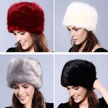 Женская меховая шапка зимняя шапка из натурального меха лисы эластичная теплая мягкая пушистая Роскошная качественная меховые шапки-бомберы