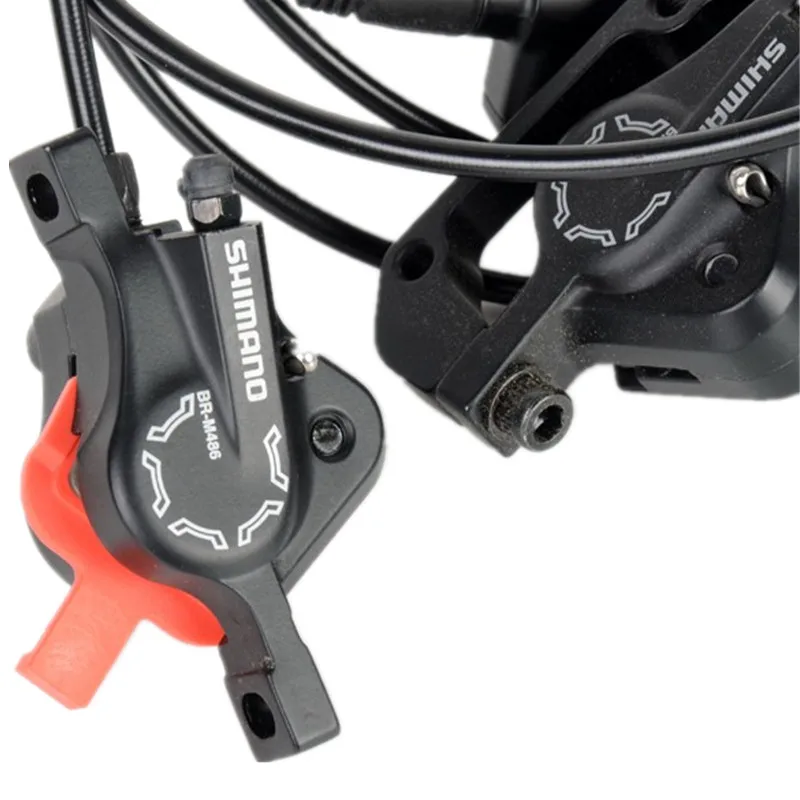 shimano m486 hydraulic disc brakes