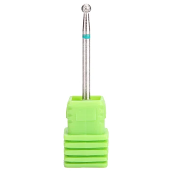 Billige Ball Geformt Toten Haut Hause Maniküre Tragbare Häutchen Reiniger Wolfram Stahl Nagel Schleifen Kopf Elektrische Dreh Zubehör Salon