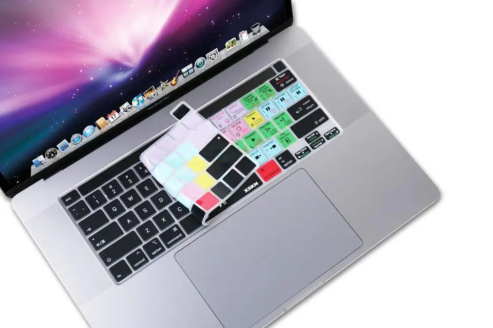 XSKN Final Cut Pro X 10.4 Shortcuts Keyboard Cover Skin for US Version 16 inch A2141 New MacBook Pro with Touch Bar & Touch ID XSKN Final Cut Pro X 10.4 Shortcuts Keyboard Cover Skin for US Version 16 inch A2141 New MacBook Pro with Touch Bar & Touch ID