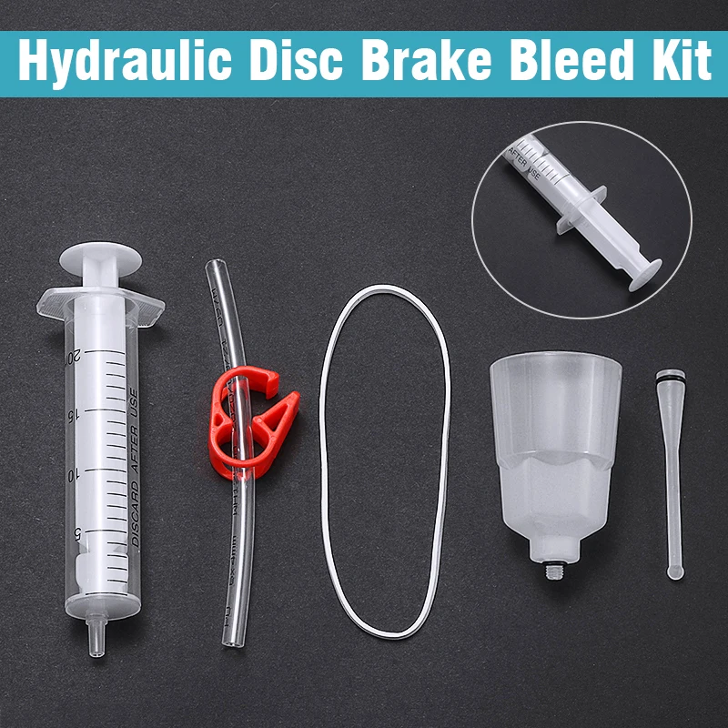 Universal Bicycle Hydraulic Disc Brake Oil Bleed Kit Bike Oil Disc Oiling Tool 