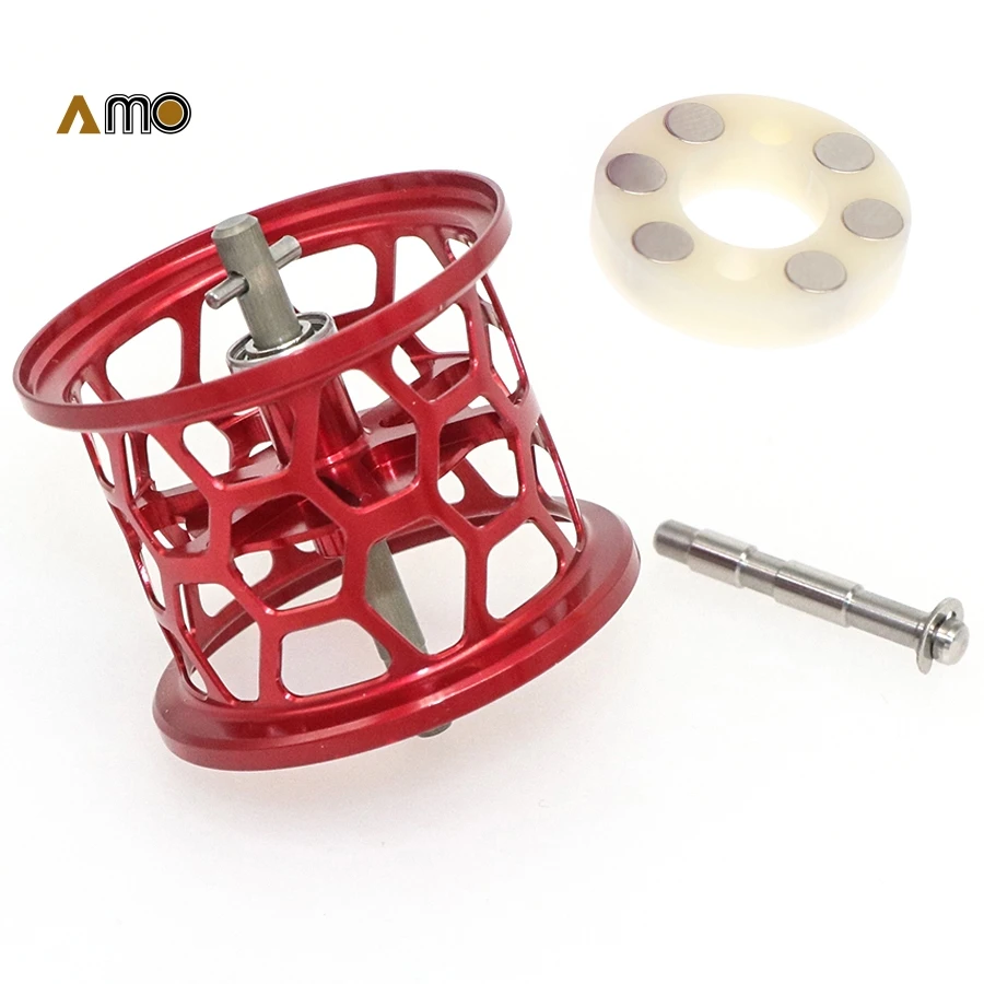Amo Diy Fishing Reel Spool Micro Cast Light Weight Spool16 S Himano Aldebaran Bfs Including Brake Fishing Tools Aliexpress