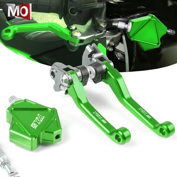 

For Kawasaki KX85 KX 85 2001-2016 2002 Motocross CNC Pivot Brake Clutch Lever Stunt Easy Pull Cable System DirtBike Motorcycle