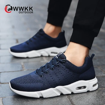 

WWKK 2019 Autumn Men Sneakers Comfortable Adult Designer Lightweight Fashion Male Breathable Summer Man Sports Running Shoes