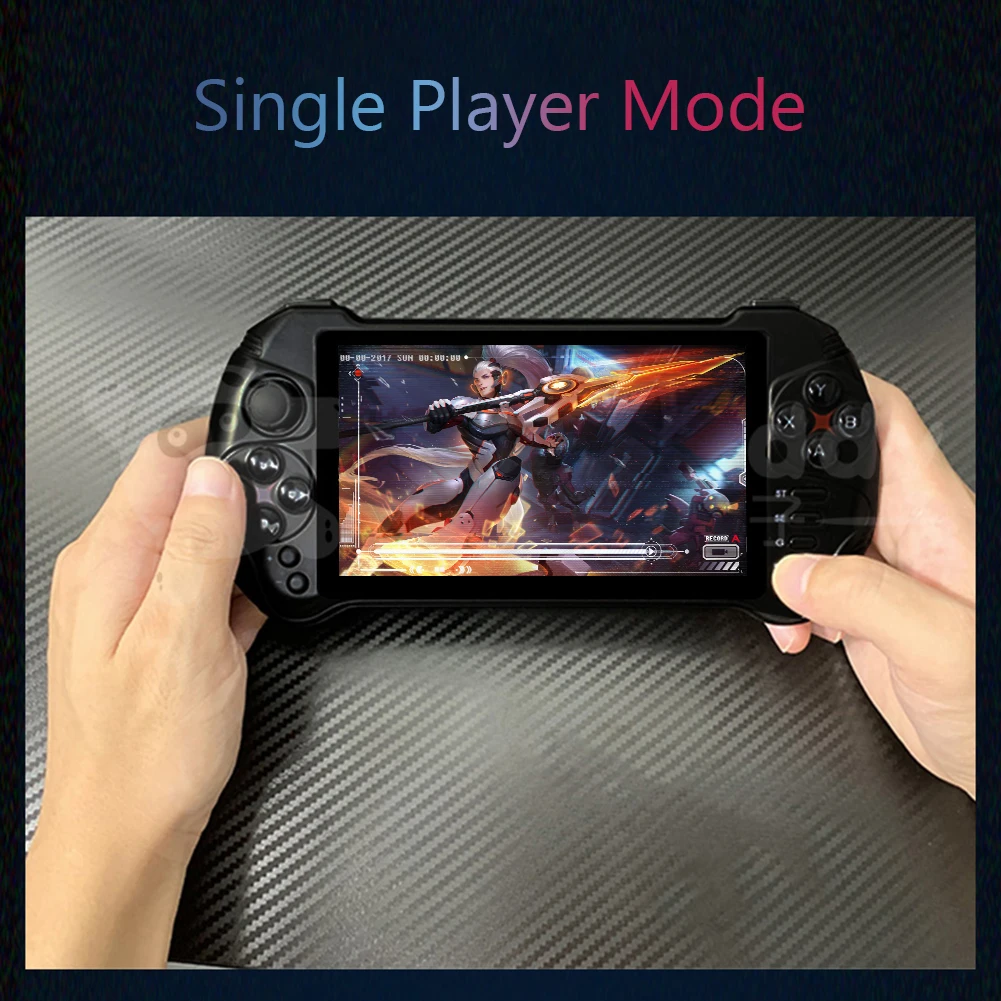 

Game Console Compact Portable Carry Convenient X15 Handheld Bluetooth 4.0 Android Quad-Core 16GB Gamepad Player