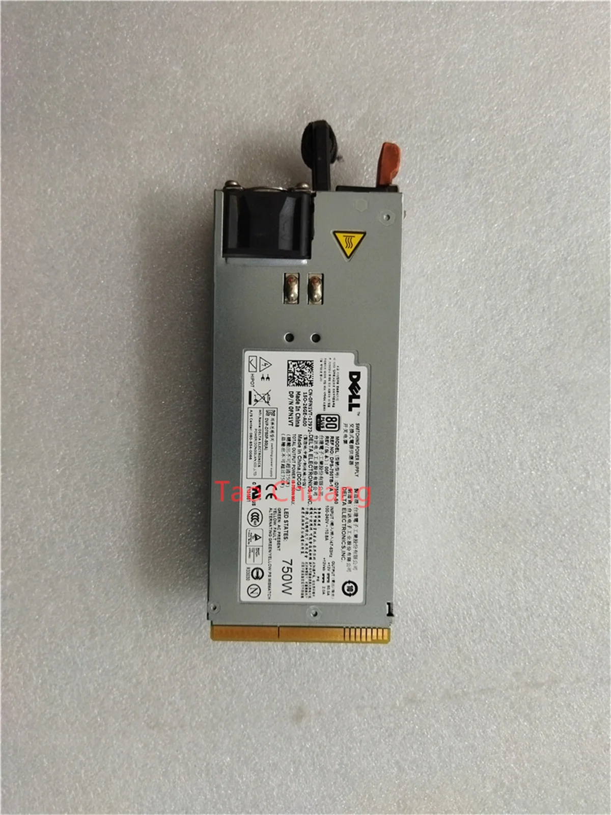 

FOR DELL 4T22V F613N CNRJ9 G24H2 FN1VT R510 R910 T710 750W power supply