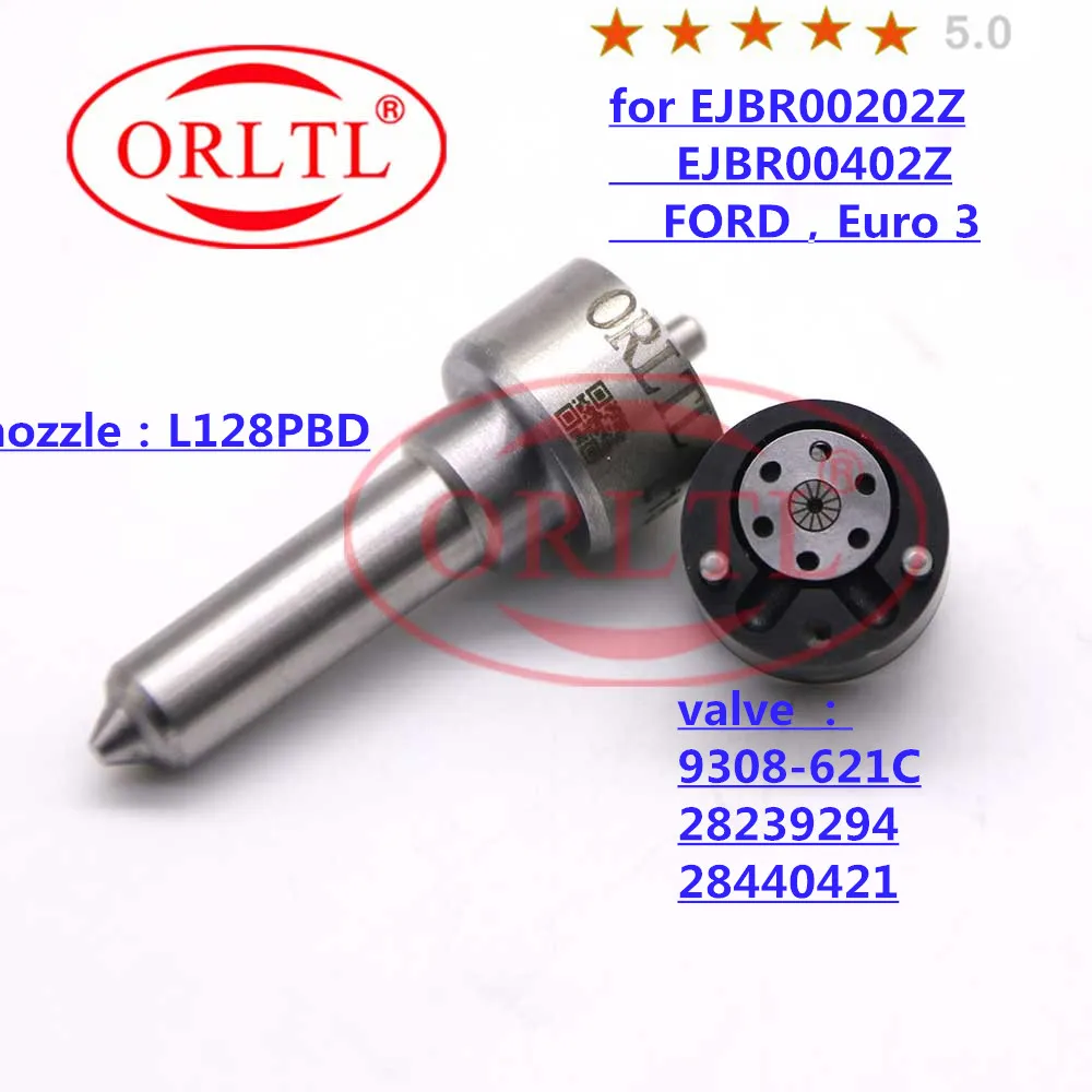 Инжектор клапан 9308-621c сопло L128PBD ремонтные комплекты(7135-653) для EJBR00202Z, EJBR00402Z, FORD Евро 3 3S7Q9K546AA RM3S7Q9K546A