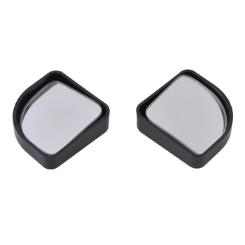 

New 1 Pair Fan Shape Adjustable 360 View Mirror Auto Car Blind Spot Car Rear View Mirror Convex Wide Angle Lens Ausiliary Tools