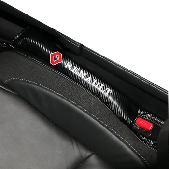 

Car-Styling Car Seat Cushion Crevice Gap Stopper Emblems Pad Case For Renault duster megane 2 logan renault clio Car Seat Cover