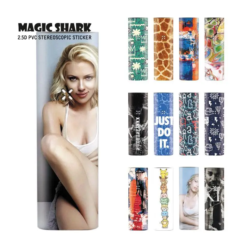 

Magic Shark Leopard Painting Just Do It Pokemon Sexy Woman Wrap Full Film for Pax 3 Case Cover Skin Sticker for Pax 3