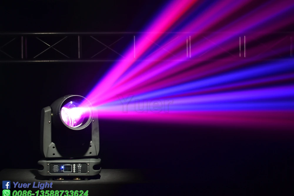 Светодиодный 100 Вт Луч точечный светодиодный светильник DMX512 движущаяся головка светильник Профессиональный DJ Бар вечерние шоу сценический эффект ночной Светильник СВЕТОДИОДНЫЙ сценический аппарат
