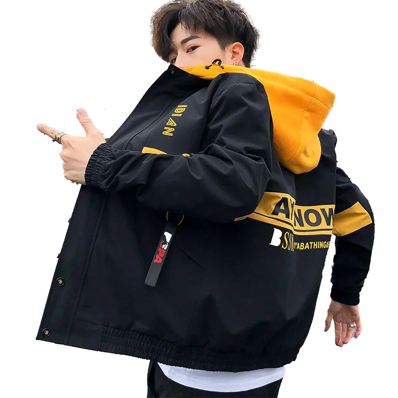 

2019 New Brand Cargo Jackets Men'S Spring Autumn Winter Fashion Classic Bomber Clothes