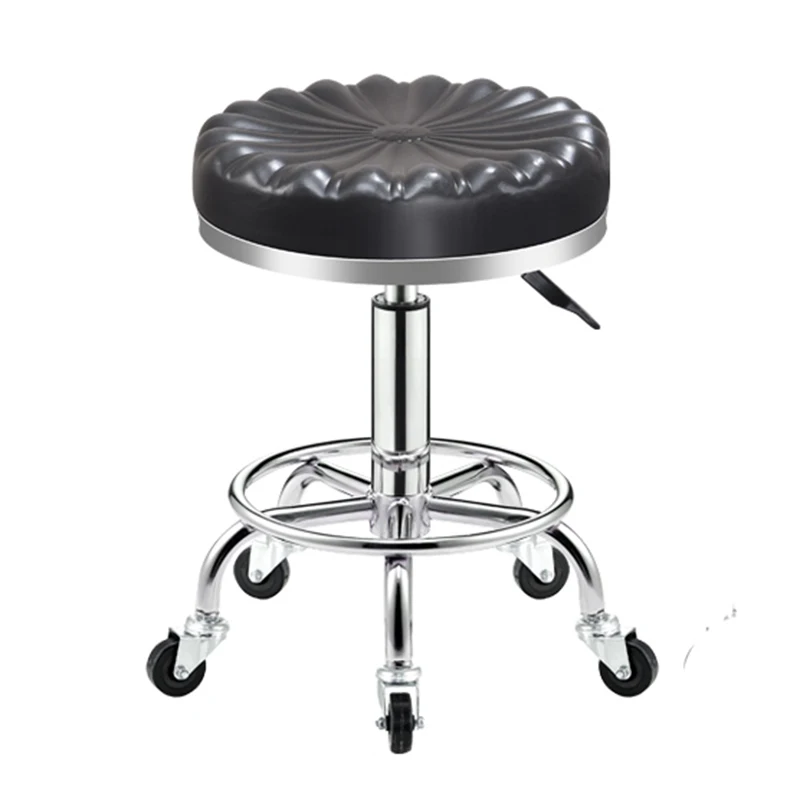 

2019 Adjustable Barber Chairs Hydraulic Rolling Swivel Stool Chair Salon Spa Bar cafe Tattoo Facial Massage Salon Furniture