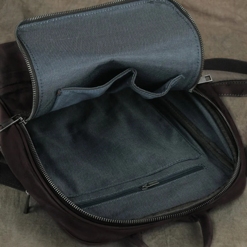 MAHEU, мягкий кожаный рюкзак из натуральной кожи, рюкзак для путешествий, черный, красный, школьная сумка для мужчин, женщин, девочек, мальчиков, рюкзак из натуральной кожи
