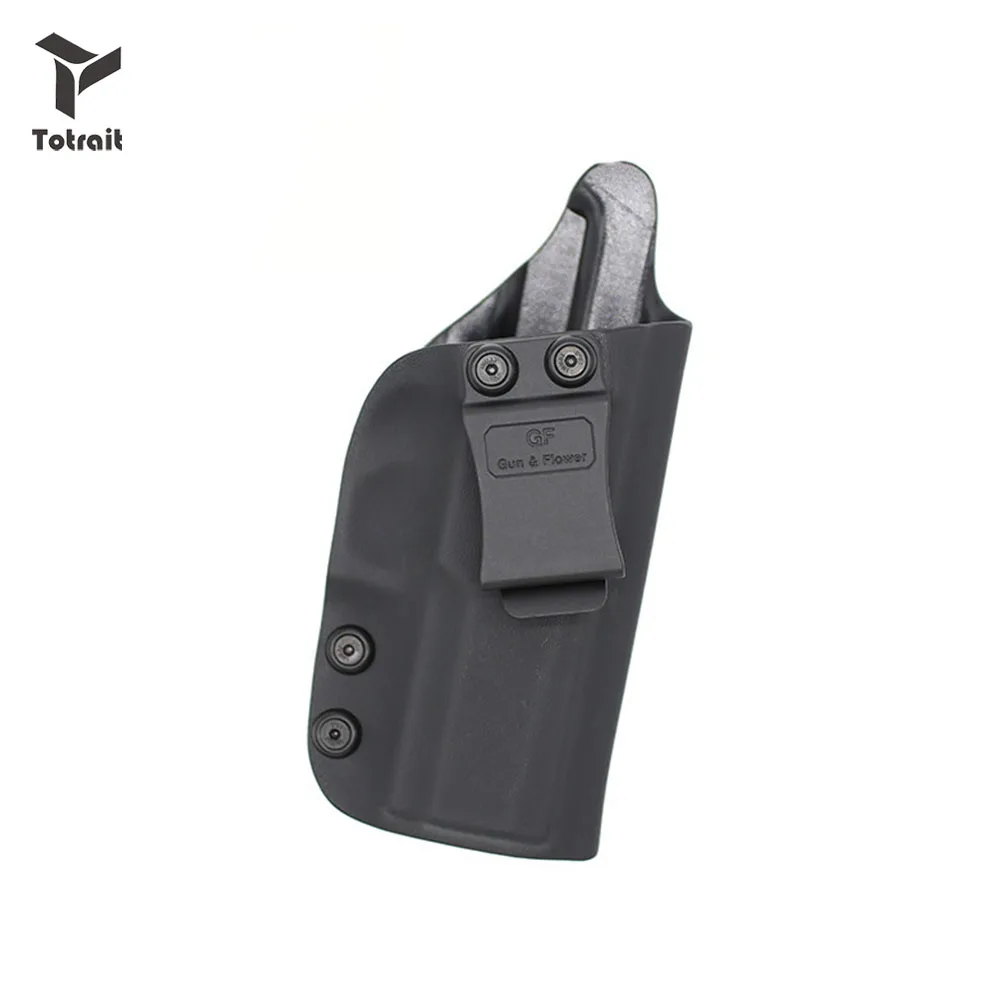 

TOtrait Tactical Hunting Holster Sig P320 Handgun Holder Concealed Carry Kydex Holster with Belt Clip Concealment Gun Holster