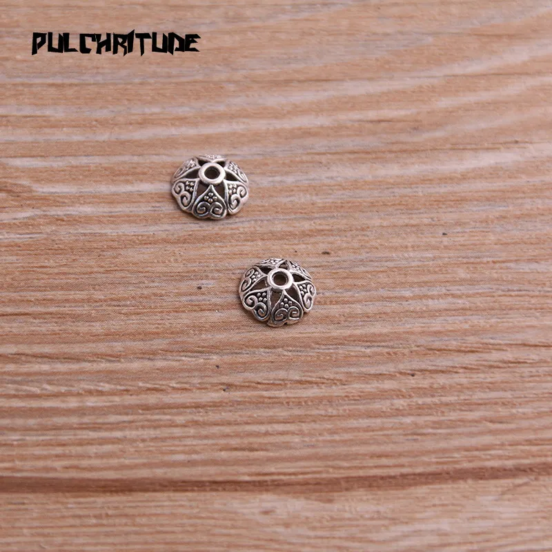 Pulchrode 100 шт 3*8*8 мм двухцветная пустотелая мини-цветок DIY разделенные ювелирные аксессуары Подвески для изготовления ювелирных изделий