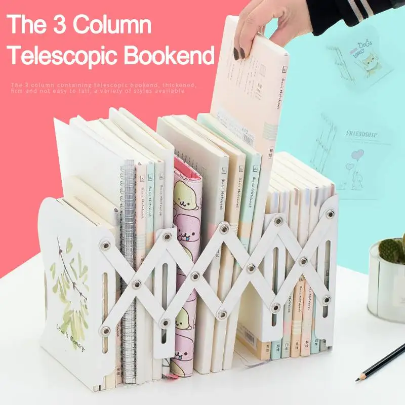 

Bookshelf Office storage Fan Shape Wooden Desktop Storage Rack Multi Layer Display Shelf A4 Document File Holders organizer