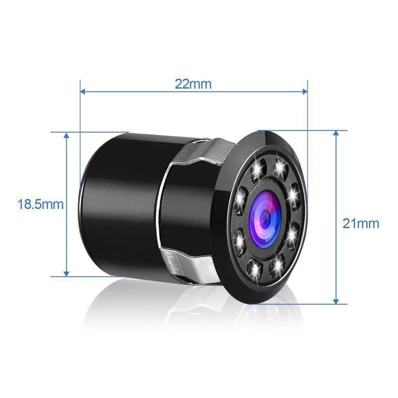 

170 Degree HD Night Vision CMOS 8 LEDs Waterproof HD Car Rear View Backup Parking Camera