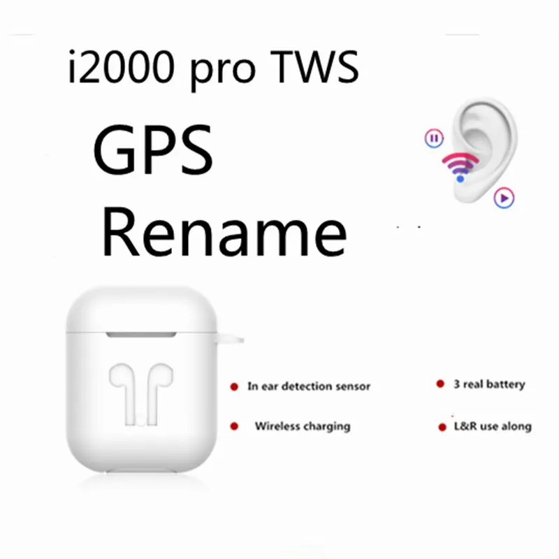 Bluetooth наушники TWS Copy Airs супер поколение 2 чипа PK W1 H1 всплывающая басовая гарнитура