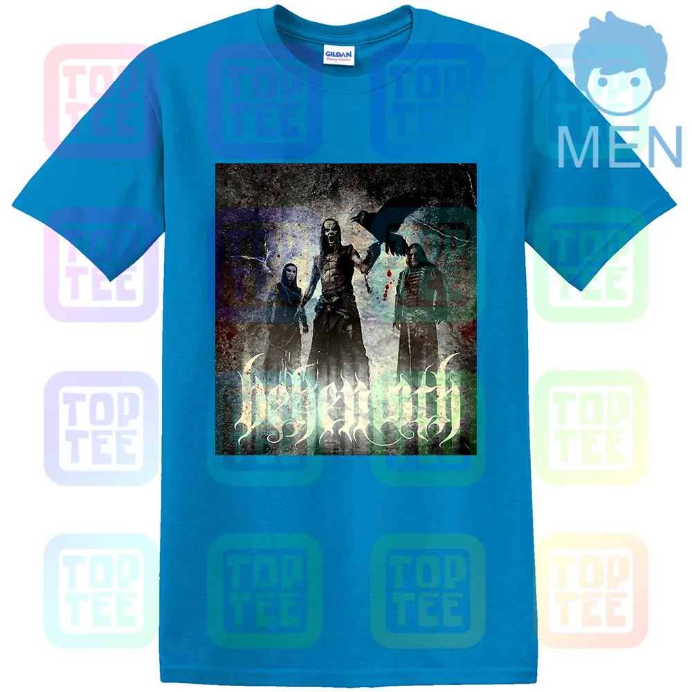 Behemoth польский Экстремальный Металл Dimmu Borgir Adam Darski футболка s m l xl 3XL - Цвет: MEN-ROYAL BLUE