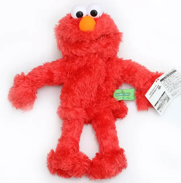 7 styles Cartoon Anime Sesame Street party supplies Elmo Oscar Cookie Grover Zoe Ernie Big Bird Stuffed Plush Doll toy Children