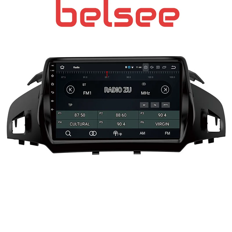 Belsee 9 Экран Android 10 Автомобиль Радио Стерео 4 Гб 64 Авто навигатор с GPS DVD для Ford Kuga Escape