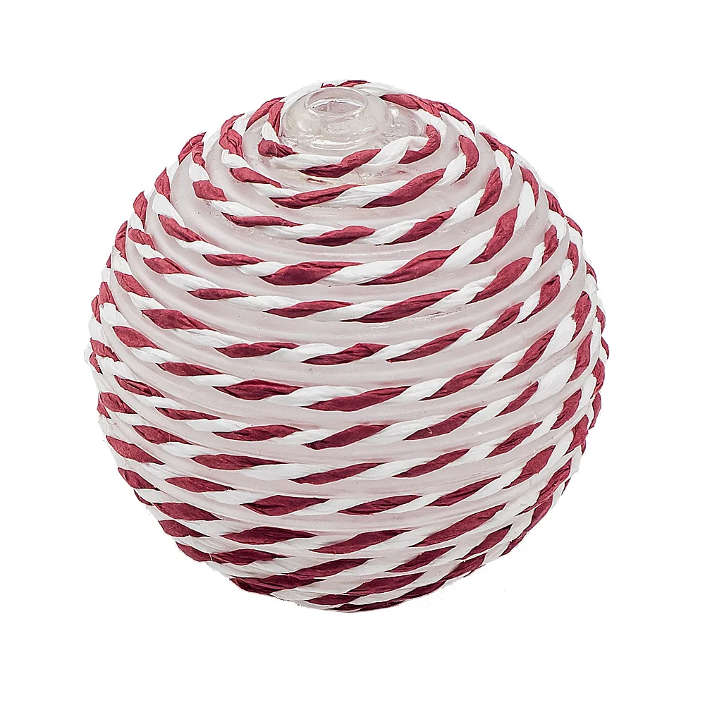 

Paper Strong Lanyard Ball 5cm Plastic Fittings Lighting LED Plug-in Party Wedding Decorative Cotton Ball Lamp