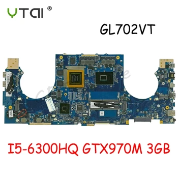 

For ASUS ROG Strix GL702VT Laptop Motherboard REV 2.0 I7-6700HQ GTX970M/3G 100% tested intact