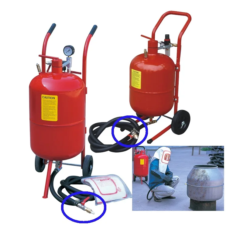 28 Gallon Mini Sandblast Pot, Portable Blasting Tank Mini Sandblaster  Supplier in China - China Sandblasters Supplier, Sandblasting Machine  Exporter