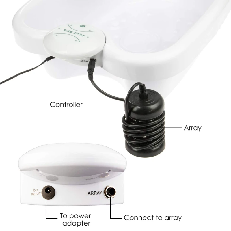 Produtos de saúde do pé da massagem do pé do massager bonde do pé da máquina da desintoxicação do banho dos termas do pé da máquina do massager do banho do pé mini-1