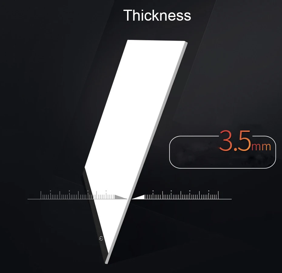 Ultra Thin A4 LED Light Pad Artist Light Box Table Tracing Drawing Board Pad Diamond Painting Embroidery Tools