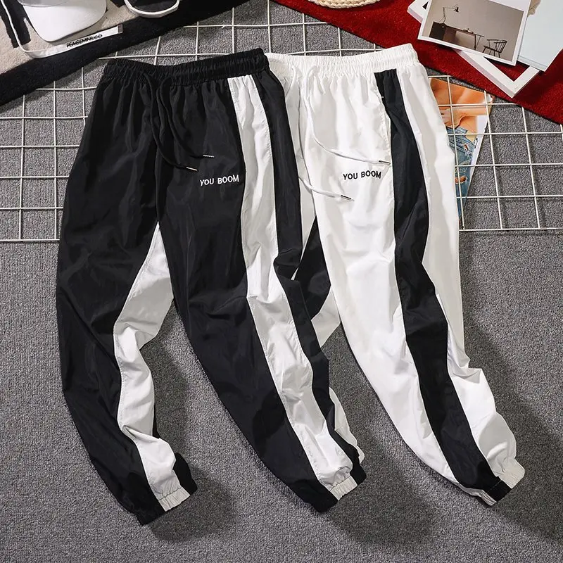 Harem Pant Trousers Leggings Hip-Hop Sport-Streetwear Fashion Mens Skateboard Drawstring