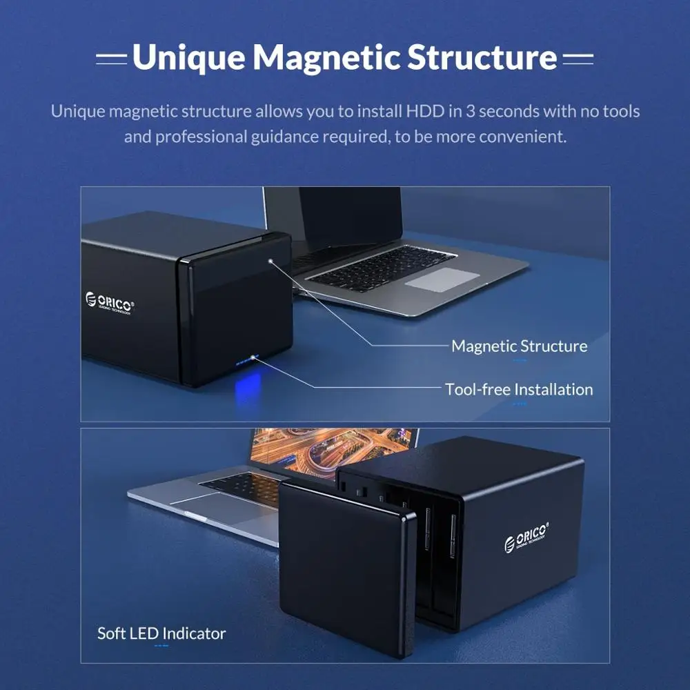 ORICO NS ø 2  3.5 ġ Ÿ C HDD ŷ ̼, ˷̴ HDD Ŭ, 5Gbps UASP 48W  HDD ̽