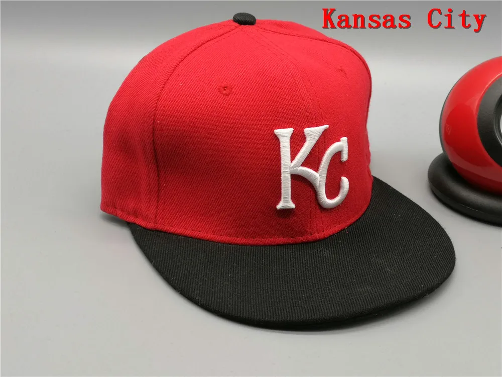Kansas City Fitted Hats Man Cool Bird 